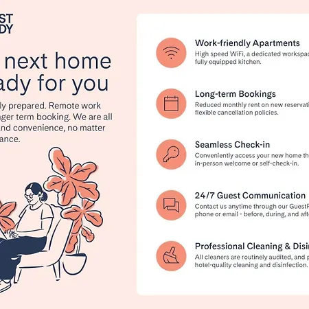 Guestready - A Lovely In Lejlighed *